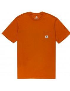 ELEMENT Basic Pocket Label - Mocha Bisque - T-shirt
