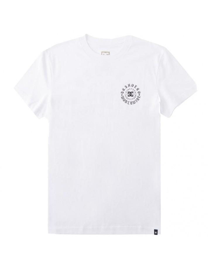 DC SHOES Old Circle - White - T-shirt