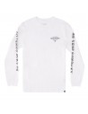 DC SHOES Boxed In - Blanc - T-shirt à manches longues