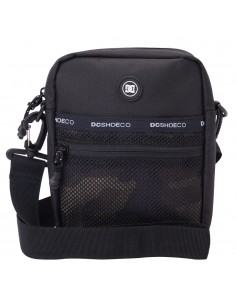DC SHOES Starcher - Black/Camo - Bag from front