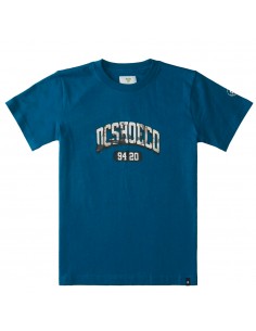 DC SHOES Blabac Stacked - Bleu - T-shirt