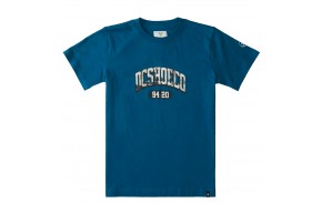 DC SHOES Blabac Stacked - Blue - T-shirt view from the front