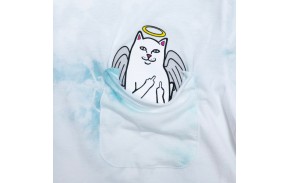 RIP N DIP Lord Angel Pocket - Light Blue Lightning Wash - T-shirt interieur poche