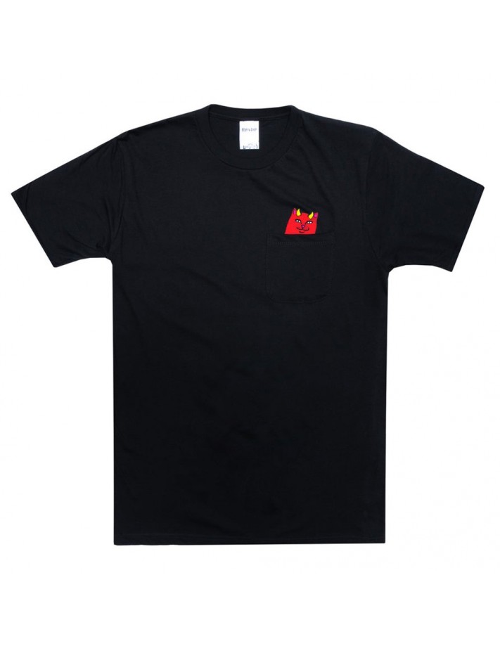 RIP N DIP Lord Devil Pocket Tee - Black - T-shirt