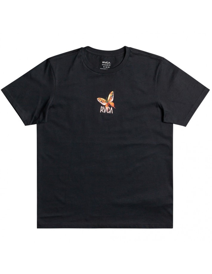 RVCA Flora - Black - T-shirt