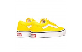 VANS Old Skool - Blazing Yellow/True White - Kids Skate shoes