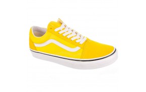 VANS Old Skool - Blazing Yellow/True White - Chaussures de skate Enfants