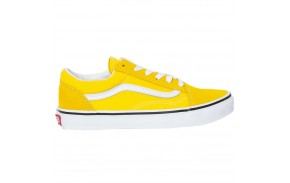 VANS Old Skool - Blazing Yellow/True White - Chaussures de skate Enfants