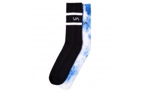 RVCA 2 Pack - Tie Dye - Chaussettes