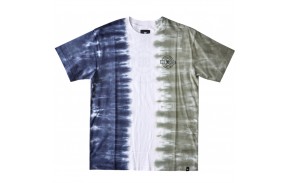 DC SHOES Half And Half - Navy Tie Dye - T-shirt
