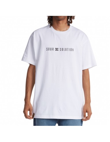 DC SHOES DCxSour - White - T-shirt