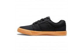 DC SHOES Tonik TX - Black/Pirate Black - Chaussures de skateboard vue de coté