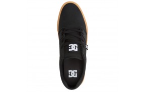 DC SHOES Tonik TX - Black/Pirate Black - Chaussures de skateboard vue de dessus