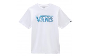 VANS Classic Logo - Blanc - T-shirt vue de face