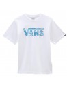 VANS Classic Logo - White - T-shirt