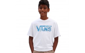 VANS Classic Logo - Blanc - T-shirt