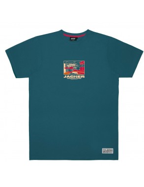 JACKER Easy Money - Bleu - T-shirt - vue de face