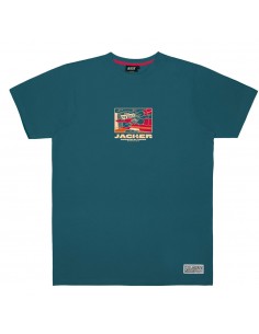 JACKER Easy Money - Blue - T-shirt - front view