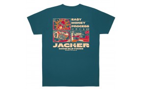 JACKER Easy Money - Bleu - T-shirt - vue de dos