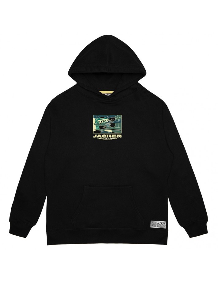 JACKER Easy Money - Black - Hoodie - front view