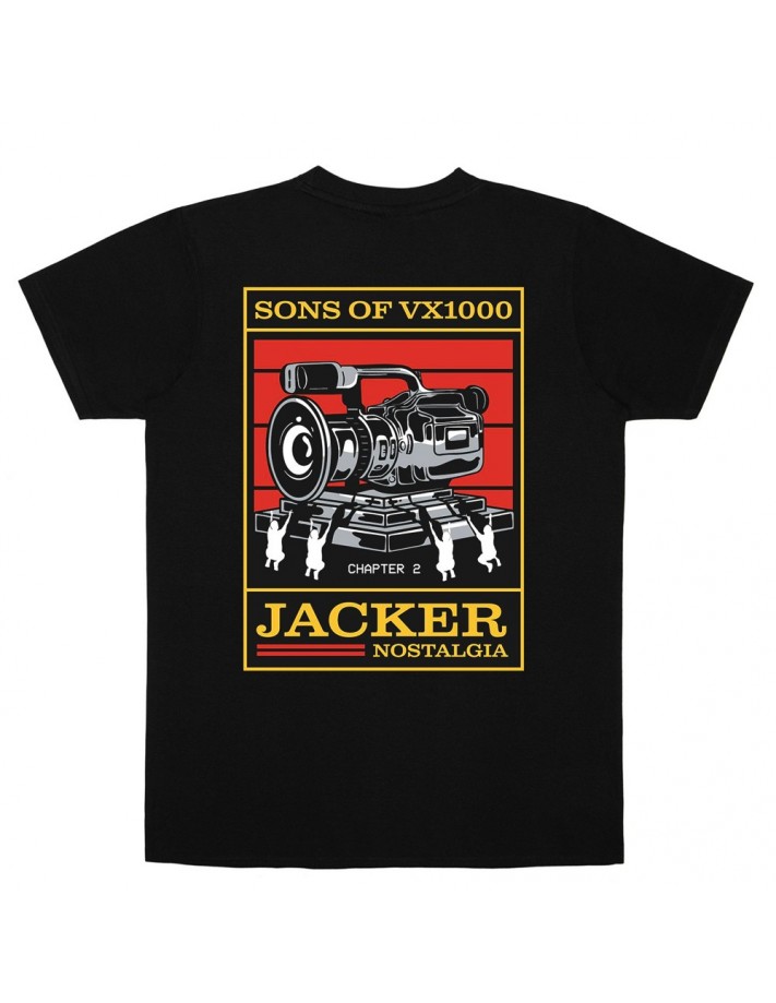 JACKER Sons Of VX - Noir - T-shirt - vue de dos JACKER Sons Of VX - Noir - T-shirt - vue de dos