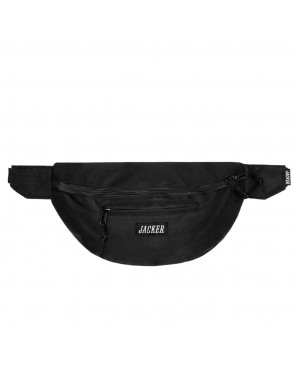 Jacker Sac Banane Waistpack Team Logo - Noir - vue de face