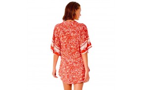 RIP CURL Lunar Tides - Red - Kimono - back