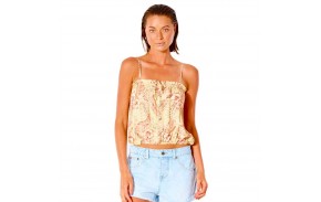 RIP CURL Playabella - Yellow - Top Tank - front view