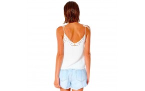 RIP CURL Lunar Cami - White - Top Tank - back view