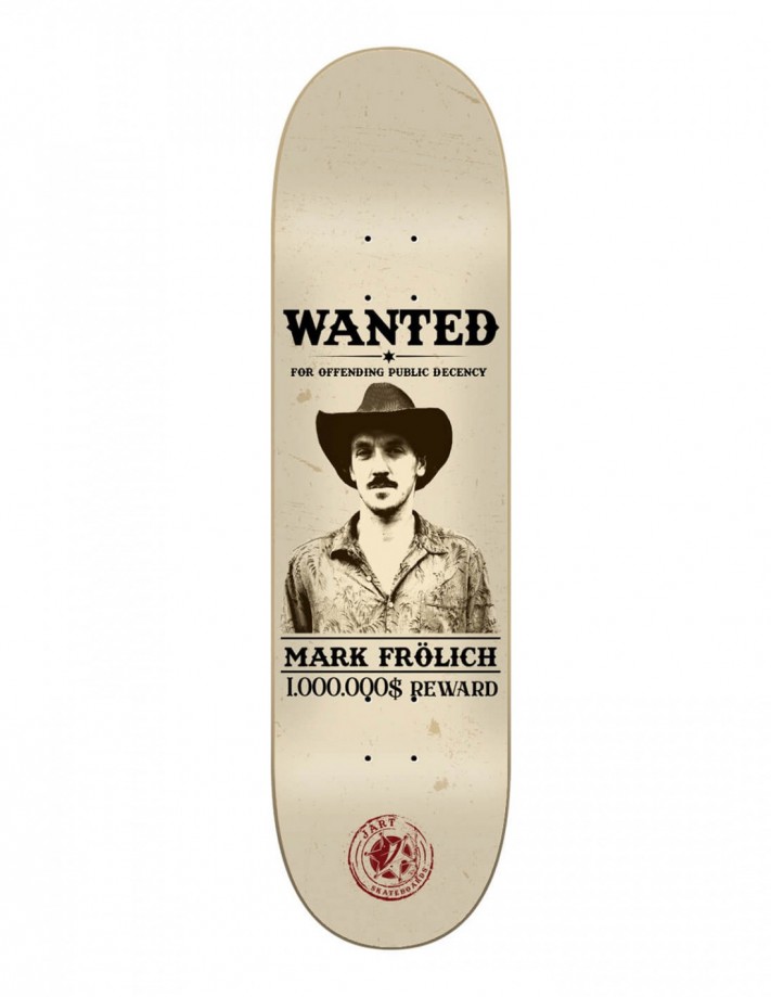 JART Wanted Mark Frölich 8.0" - Skateboard Deck