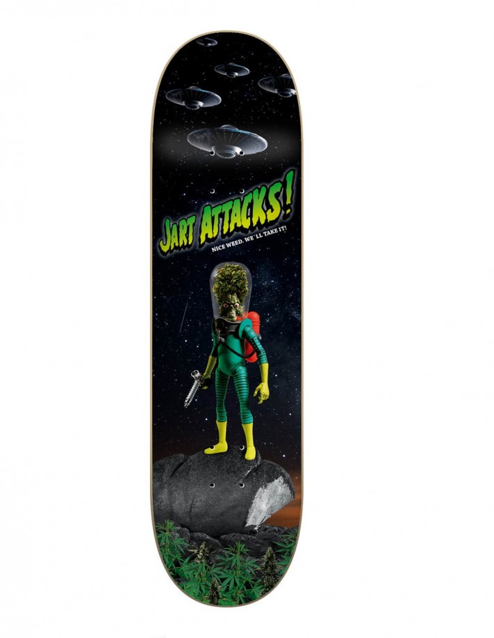 JART Stay High Mars 8.125" - Skateboard Deck