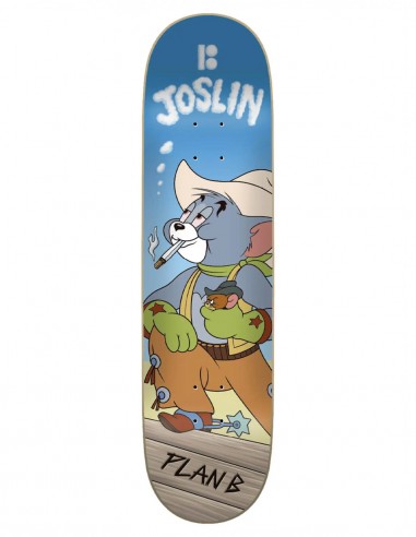 PLAN B Cat And Mouse Joslin 8.375" - Skateboard Deck