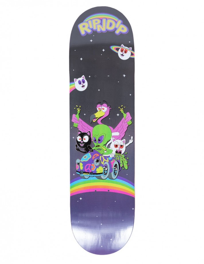 RIPNDIP Friends Forever 8.0" Black - Plateau de Skateboard - dessous