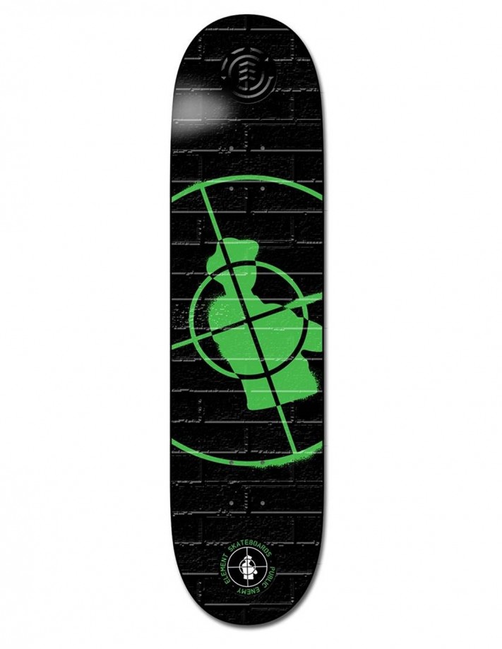 ELEMENT Pexe Stencil 8.25" - Plateau de Skateboard - dessus