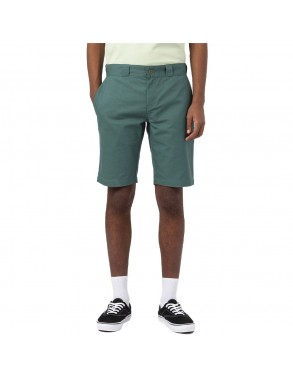 DICKIES Slim Workshort Flex - Green - Short - front