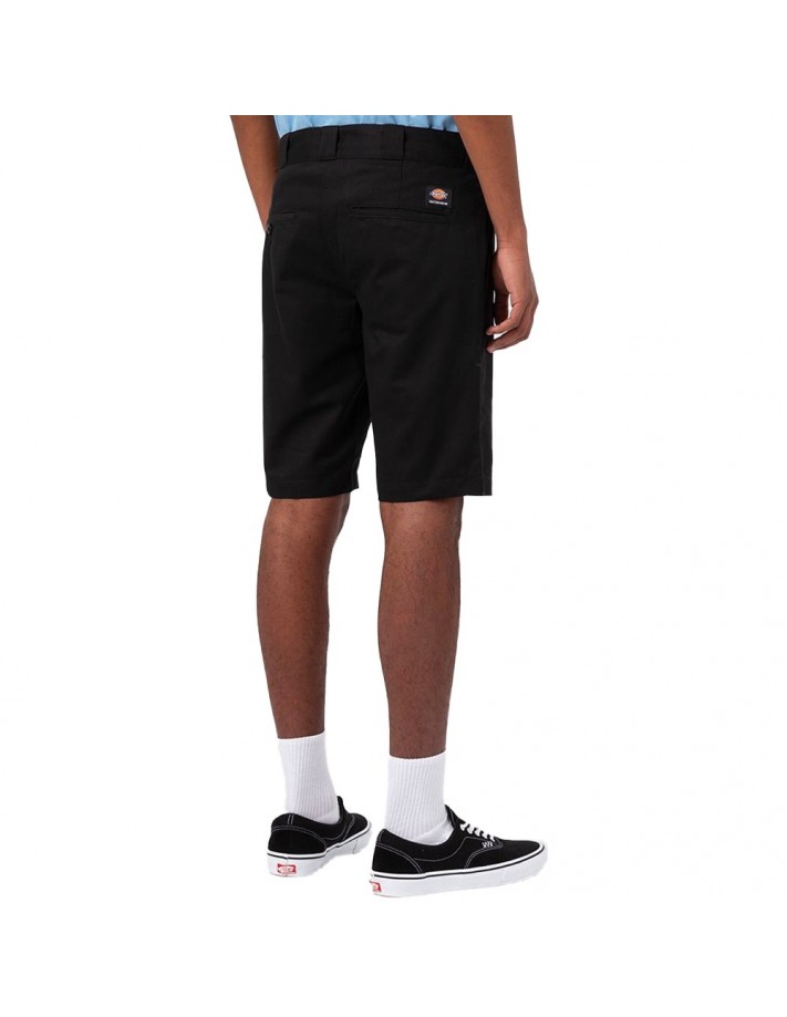 DICKIES Slim Workshort Flex - Noir - Short - vue de dos DICKIES Slim Workshort Flex - Noir - Short - vue de dos