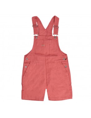 DICKIES Duck Canvas Bib Short - Rose - Combinaison short