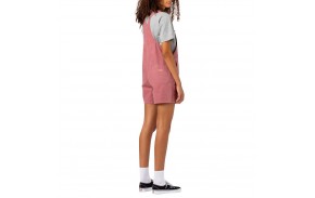 DICKIES Duck Canvas Bib Short - Pink - Jumpsuit short - back