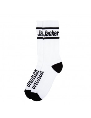 JACKER After logo - Blanc - Chaussettes