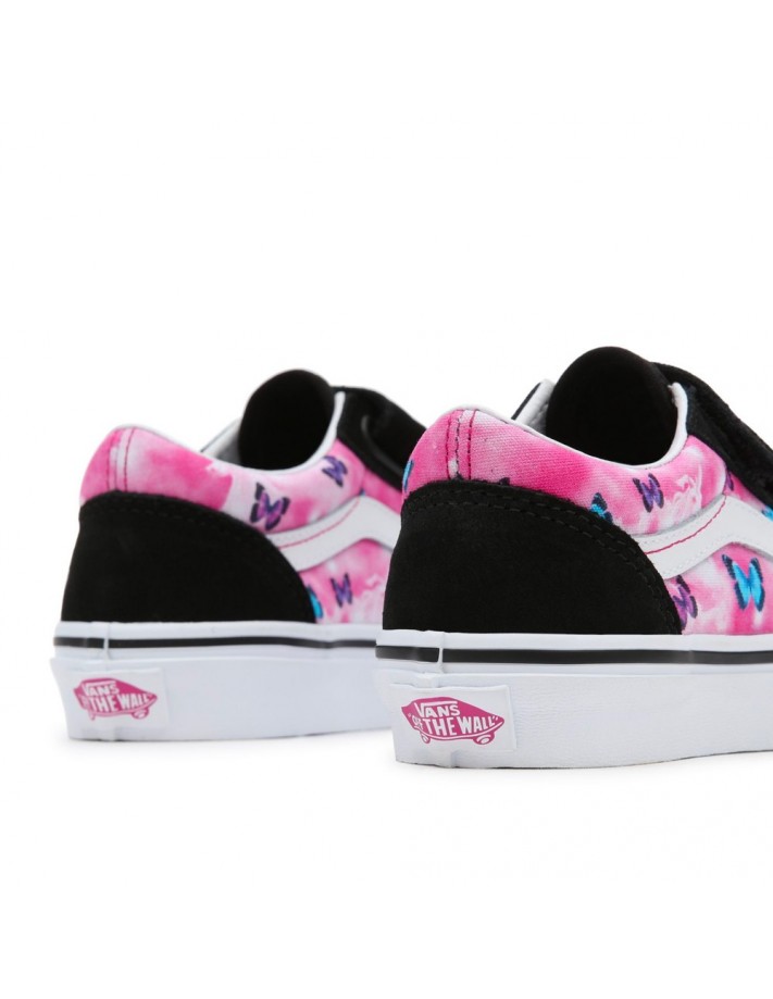 Butterfly Vans Kids Floral VANS Old Skool V (Butterfly Dream