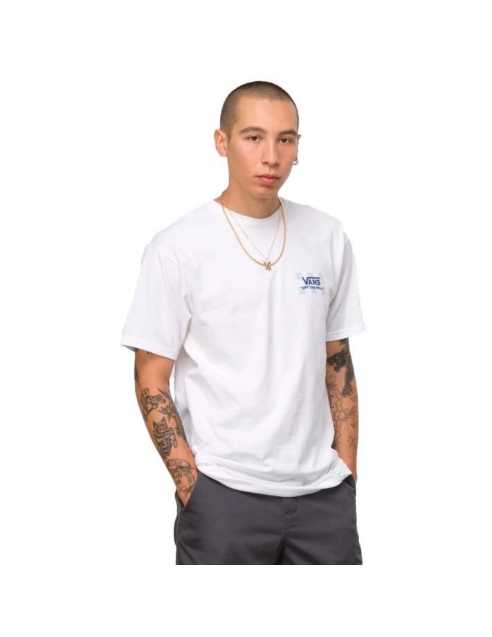 VANS Pool Days - Blanc - T-shirt - vue de face