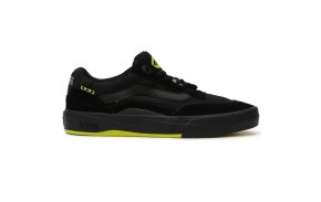 VANS Wayvee - Black/Sulphur - Skate shoes - side view