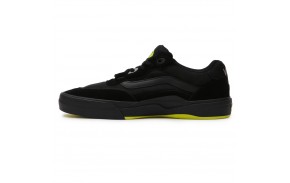 VANS Wayvee - Black/Sulphur - Chaussures de skate - vue de côté