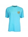SANTA CRUZ Tiki Dot - Turquesa - Camiseta