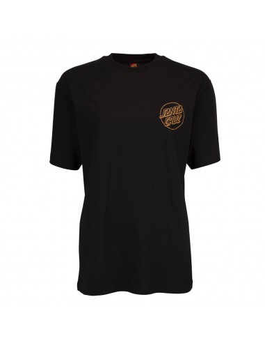 SANTA CRUZ Tiki Dot - Black - T-shirt