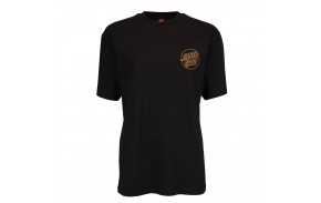 SANTA CRUZ Tiki Dot - Black - T-shirt