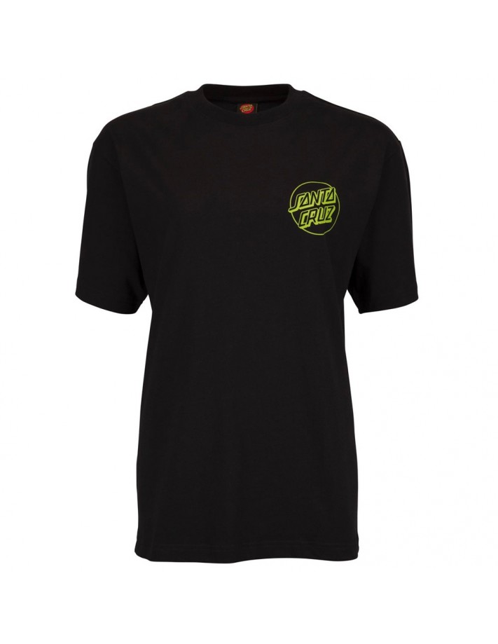 SANTA CRUZ Tiki Hand - Black - T-shirt