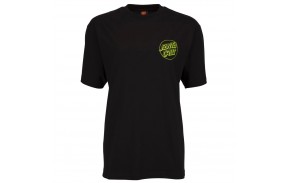 SANTA CRUZ Tiki Hand - Black - T-shirt