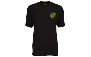 SANTA CRUZ Tiki Hand - Black - T-shirt