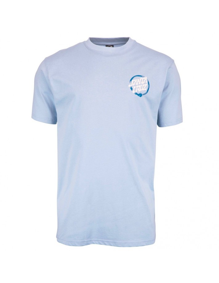 SANTA CRUZ Mako Dot - Iris Blue - T-shirt - fornt view